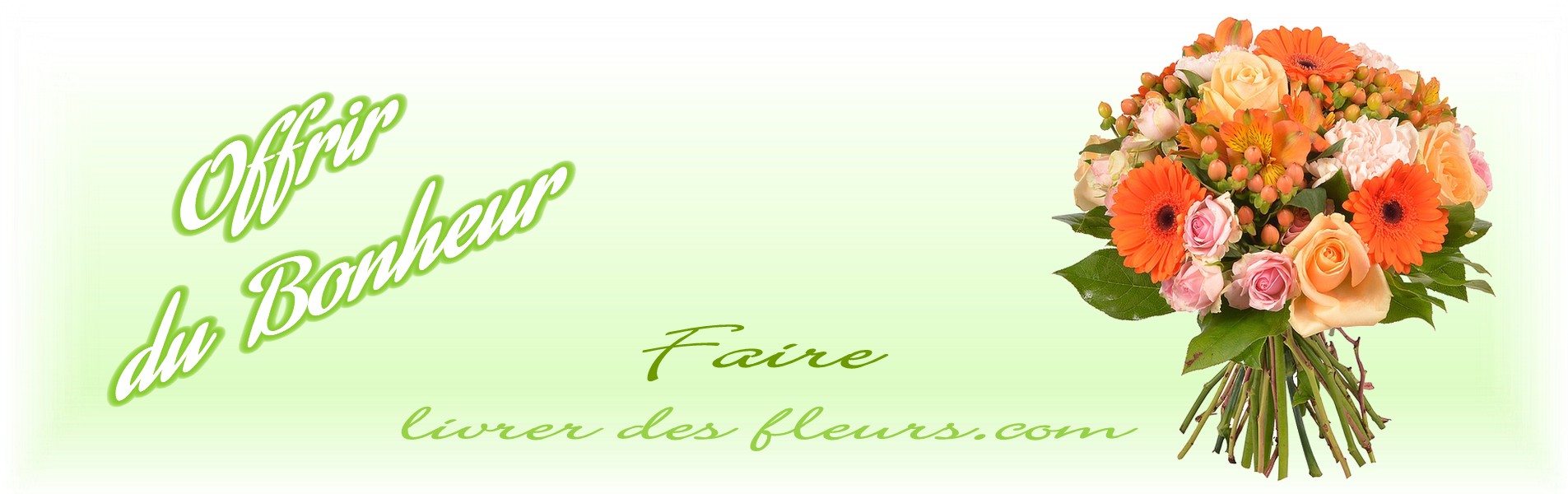 FAIRE LIVRER DES FLEURS