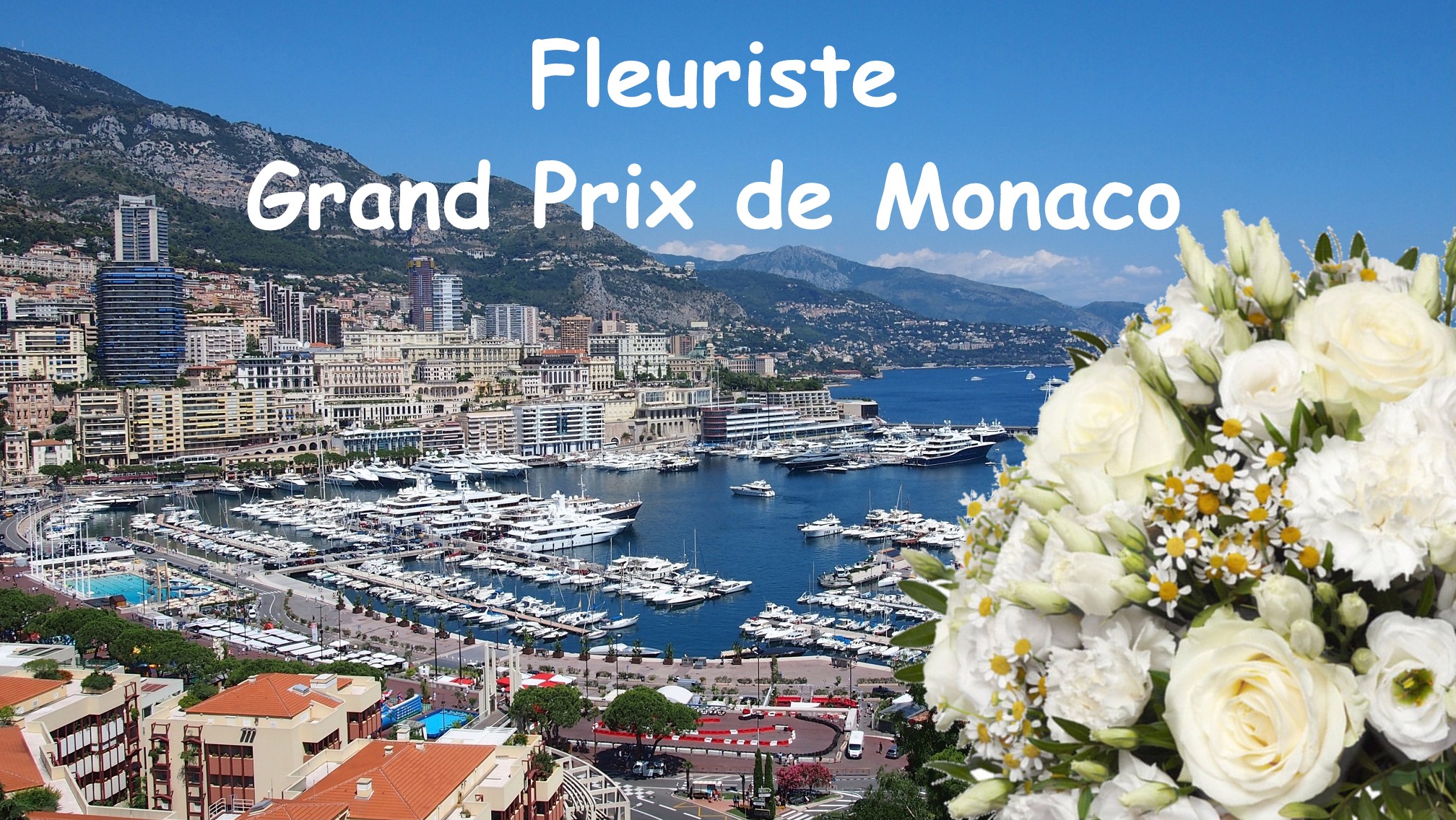 FLEURISTE POUR TRAITEUR GD PRIX DE MONACO - FLEURISTE MONACO - TRAITEUR MONACO